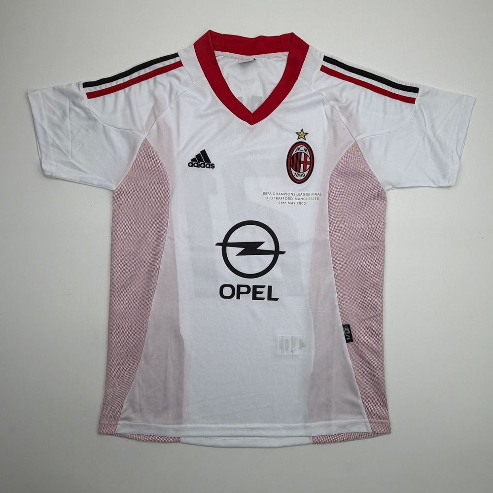 Autographed/Signed Andrea Pirlo AC Milan White Soccer Futbol Jersey Beckett BAS COA