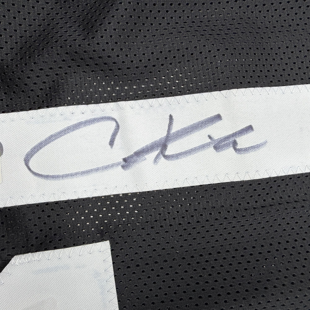 Autographed/Signed Christian Kirk Jacksonville Black Football Jersey Beckett BAS COA