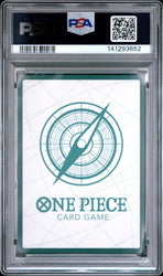 Graded 2025 One Piece Don!! Card OP13 Gold D Roger Gold Trading Card Game PSA 10 Gem Mint