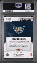 Graded 2025 Panini Instant Paige Bueckers #308 Rookie RC Basketball Card PSA 9 Mint