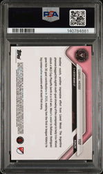 Graded 2025 Topps Now MLS Lionel Messi #102 1st With Consecutive 35+ Goal Contributions Soccer Card PSA 10 Gem Mint