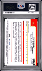 Graded 2025 Topps Pro Debut JJ Wetherholt #94 Chrome Purple Refractor /125 Rookie RC Baseball Card PSA 10 Gem Mint