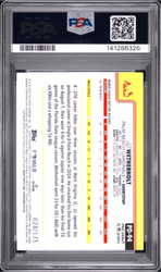 Graded 2025 Topps Pro Debut JJ Wetherholt #94 Sparkle Foil /175 Rookie RC Baseball Card PSA 10 Gem Mint