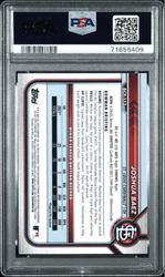 Graded 2022 Topps Bowman Joshua Baez #BCP112 Chrome Prospects Rookie RC Baseball Card PSA 10 Gem Mint