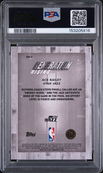 Graded 2025 Topps Chrome Ace Bailey #GR5 Generation Rising Rookie RC Basketball Card PSA 10 Gem Mint