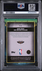 Graded 2025 Topps Chrome Derik Queen #TT-18 Tall Tales Rookie RC Basketball Card PSA 9 Mint