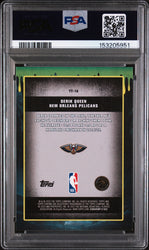 Graded 2025 Topps Chrome Derik Queen #TT-18 Tall Tales Rookie RC Basketball Card PSA 10 Gem Mint