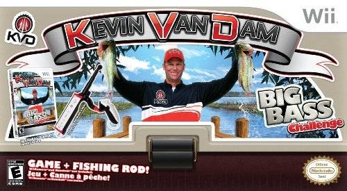 Kevin VanDam's Big Bass Challenge (Game & Fishing Rod) (Wii) (Online Only)