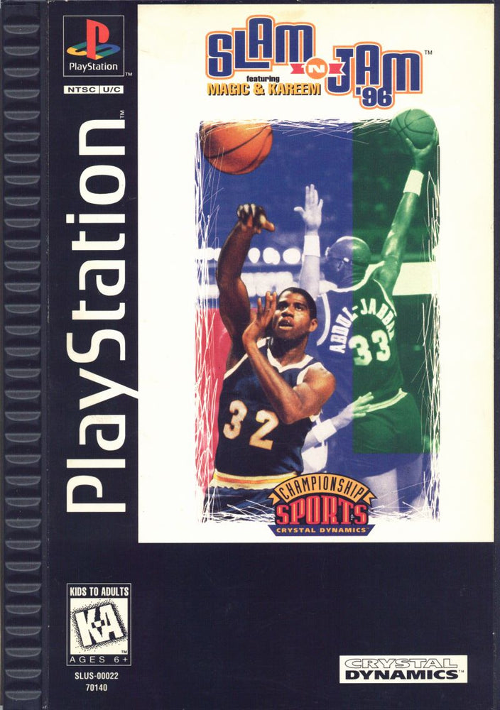 Slam 'n Jam '96 featuring Magic & Kareem (Playstation) (ONLINE ORDER ONLY)