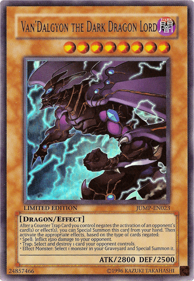Van'Dalgyon the Dark Dragon Lord [JUMP-EN023] Ultra Rare (ONLINE ORDER ONLY)
