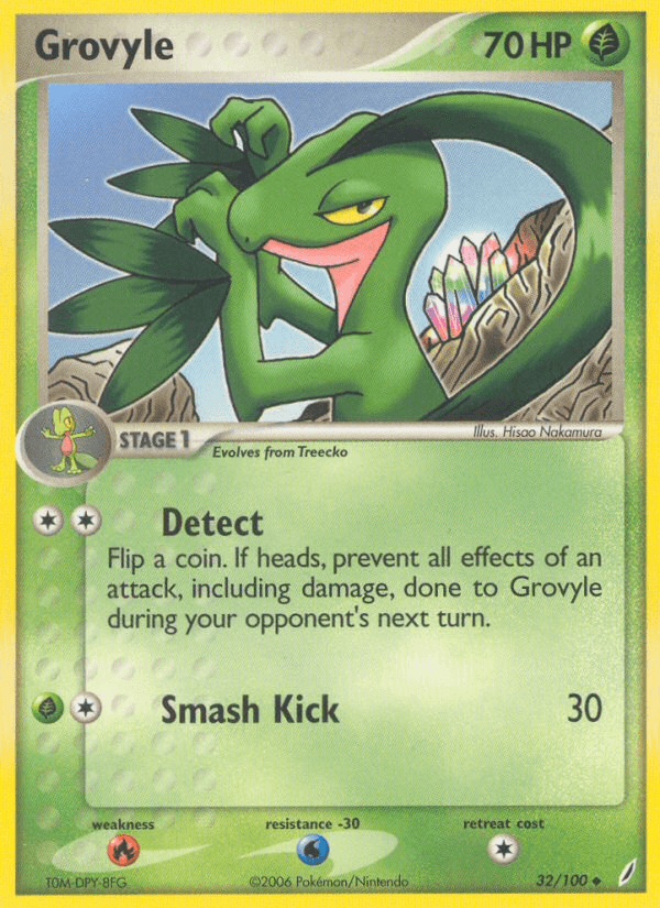 Grovyle (32/100) [EX: Crystal Guardians] (Online Only)