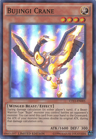 Bujingi Crane [CT11-EN005] Super Rare (ONLINE ORDER ONLY)