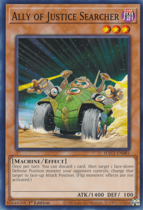 Ally of Justice Searcher [HAC1-EN081] Common (ONLINE ORDER ONLY)