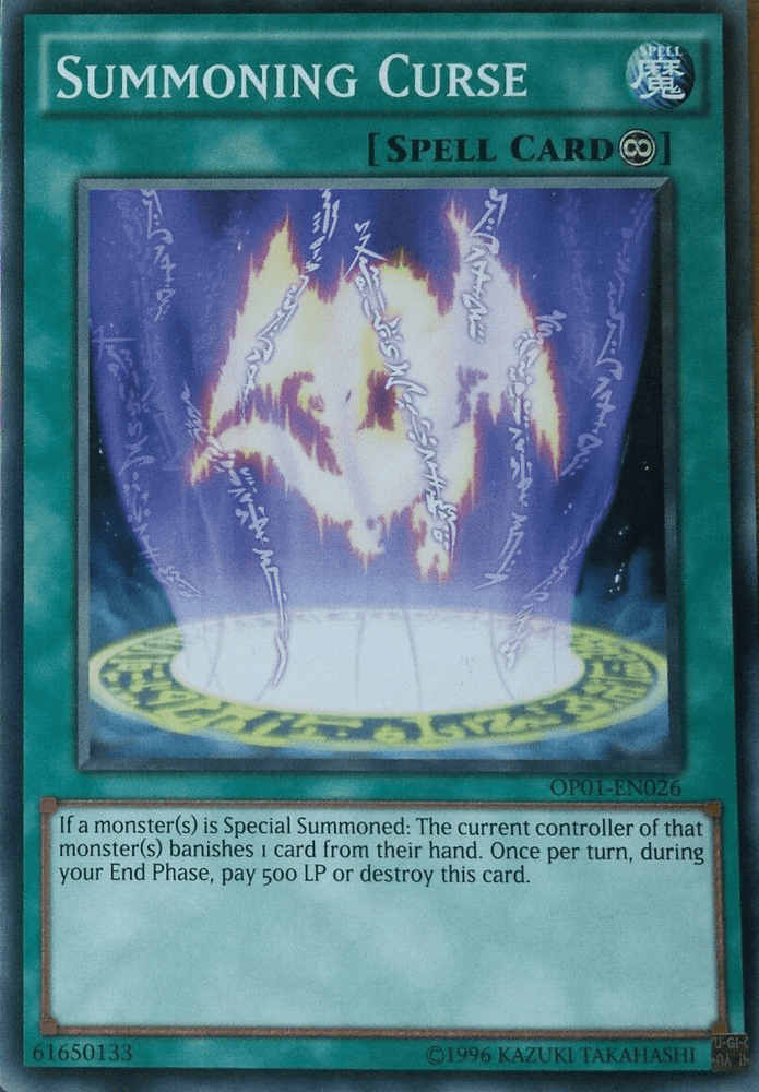 Summoning Curse [OP01-EN026] Common (ONLINE ORDER ONLY)