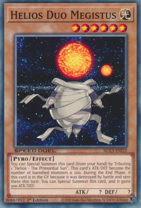 Helios Duo Megistus [SGX3-ENI22] Common (ONLINE ORDER ONLY)