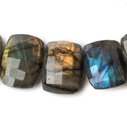 17x13mm Labradorite side drilled Cushions 5.5 inch 10 pieces A (ONLINE ORDER ONLY)