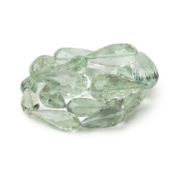17x8-24x12mm Prasiolite Faceted Tear Drops 16 inch 18 Beads AA (ONLINE ORDER ONLY)