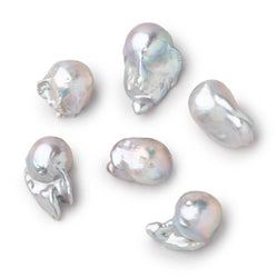 18-23mm Silver Ultra Baroque Focal Beads 1 piece AA (ONLINE ORDER ONLY)