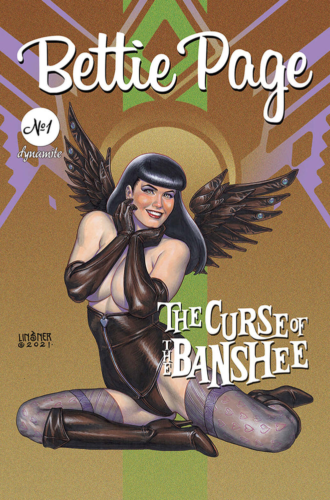 Bettie Page & Curse Of The Banshee #1 B Joseph Michael Linsner Variant (06/02/2021) Dynamite (ONLINE ORDER ONLY)