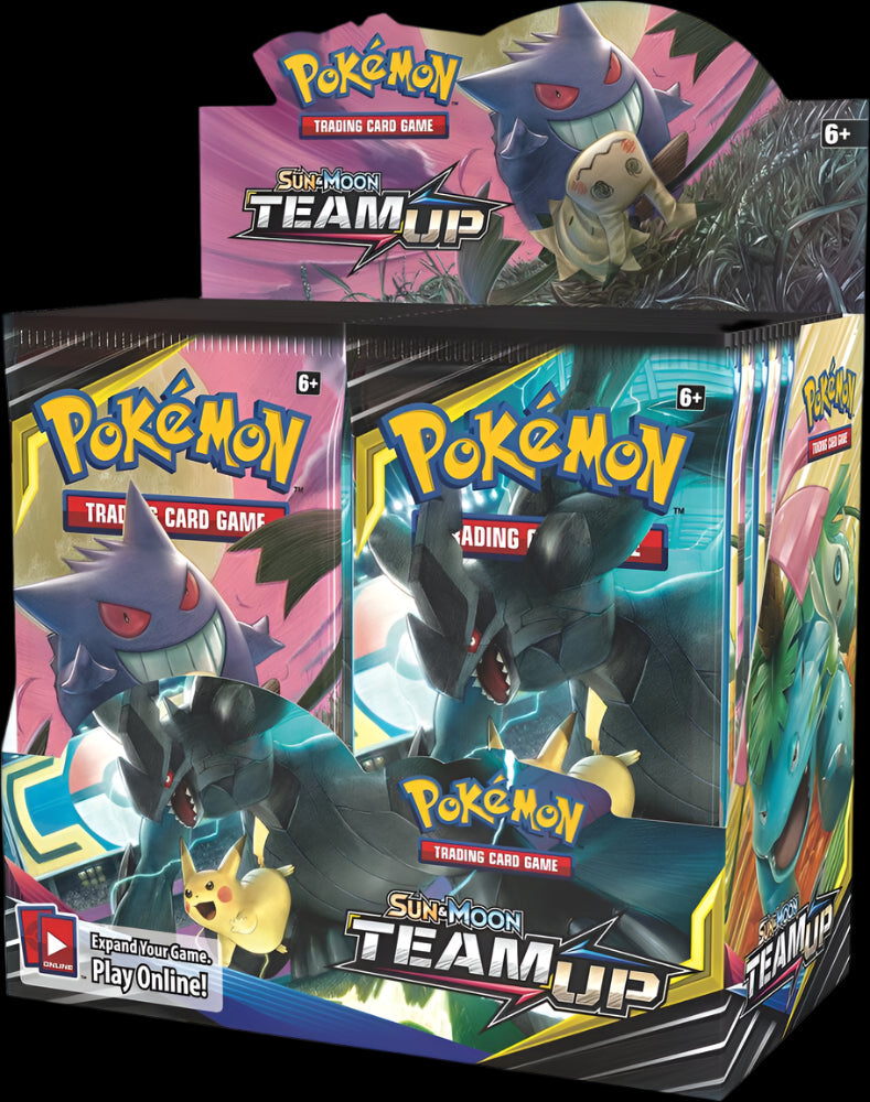 Sun & Moon: Team Up - Booster Box (Online Only) (ONLINE ORDER ONLY)