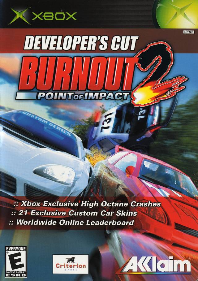 Burnout 2 Point of Impact (Developer's Cut) (Xbox) (ONLINE ORDER ONLY)