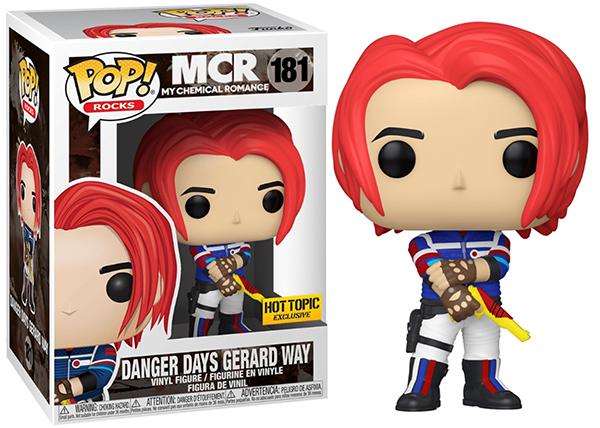 Danger Days Gerard Way (My Chemical Romance) 181 - Hot Topic Exclusive  [light damage] (Online Order Only)