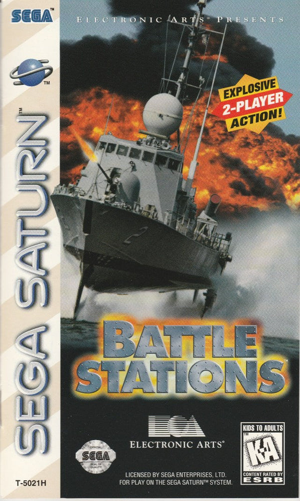 Battle Stations (Sega Saturn) (ONLINE ORDER ONLY)