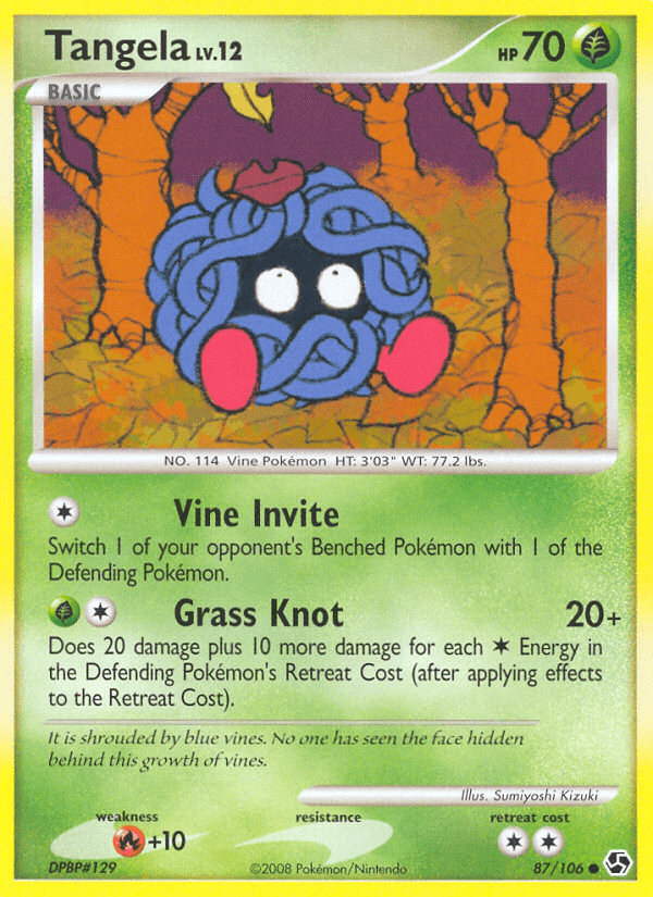 Tangela (87/106) [Diamond & Pearl: Great Encounters] (Online Only)