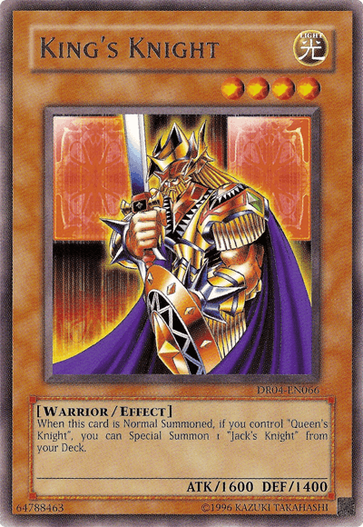 King's Knight [DR04-EN066] Rare (ONLINE ORDER ONLY)