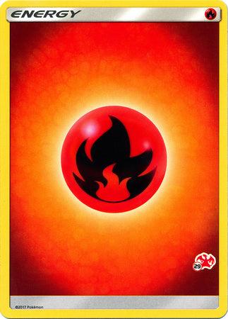 Fire Energy (Charizard Stamp #29) [Battle Academy 2020] (Online Only)
