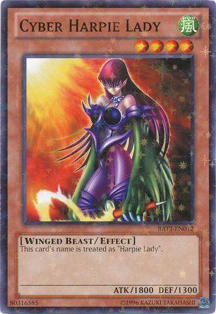 Cyber Harpie Lady [BATT-EN012] Starfoil Rare (ONLINE ORDER ONLY)