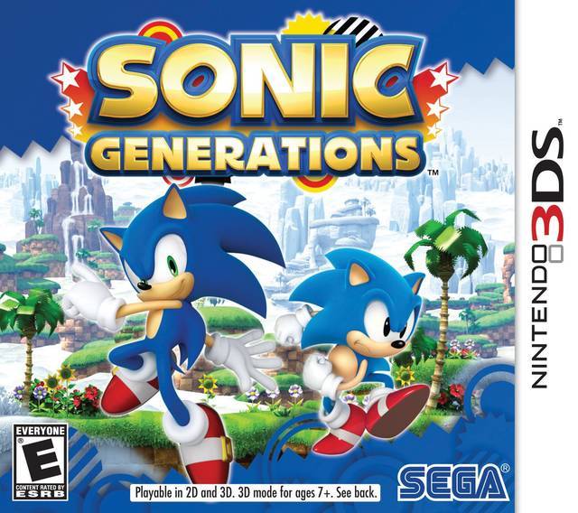 Sonic Generations (Nintendo 3DS) (ONLINE ORDER ONLY)