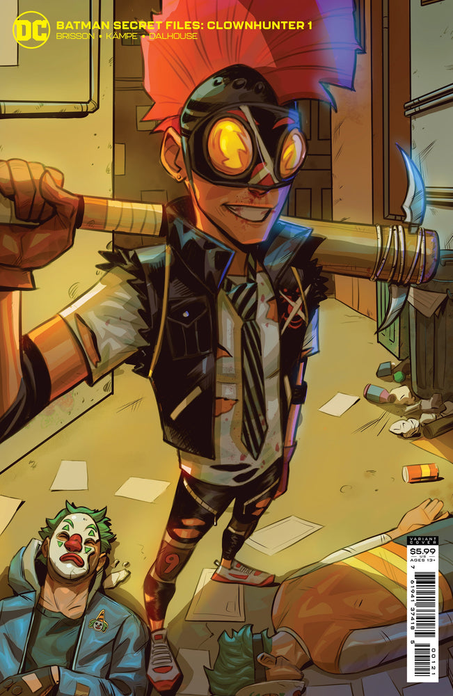 BATMAN SECRET FILES CLOWNHUNTER #1 (ONE SHOT) CVR B KOFI OFOSU CARD STOCK VAR (08/18/2021) (ONLINE ORDER ONLY)