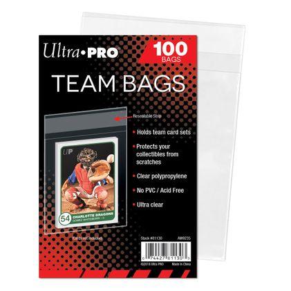 Ultra Pro Resealable Team Bags (100-Pack) (ONLINE ORDER ONLY)