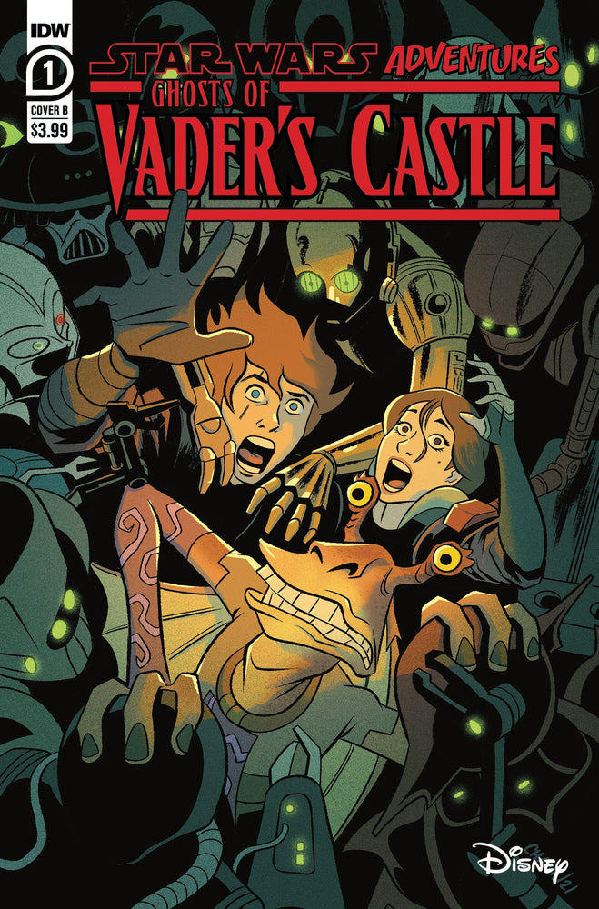 Star Wars Adv Ghost Vaders Castle #1 (Of 5) B Derek Charm Variant (C: (09/22/2021) Idw (ONLINE ORDER ONLY)