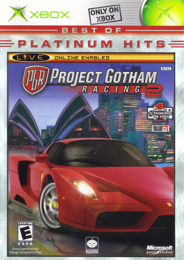 Project Gotham Racing 2 (Platinum Hits) (Xbox) (ONLINE ORDER ONLY)