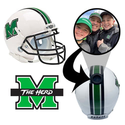 Marshall Thundering Herd College Football Collectible Mini Helmet - Picture Inside - FANZ Collectibles (Online Order Only) (ONLINE ORDER ONLY)