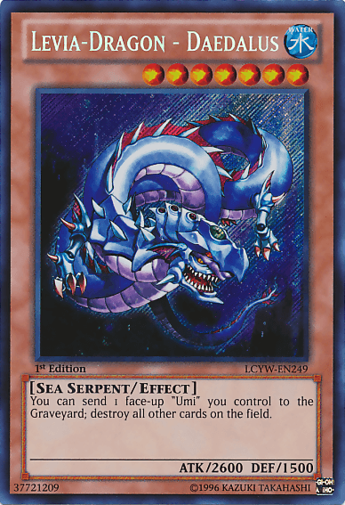 Levia-Dragon - Daedalus [LCYW-EN249] Secret Rare (ONLINE ORDER ONLY)