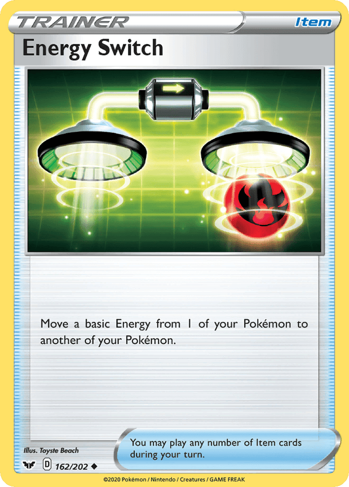 Energy Switch (162/202) [Sword & Shield: Base Set] (Online Only)