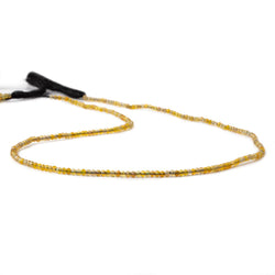 1.8mm Translucent Golden Australian Opal micro faceted rondelle beads 12.5 inch 220 pieces AA (ONLINE ORDER ONLY)