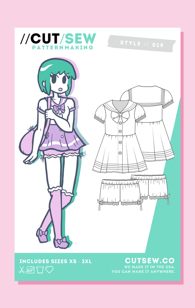 019 // SAILOR SHIRT & BLOOMERS (ONLINE ORDER ONLY)