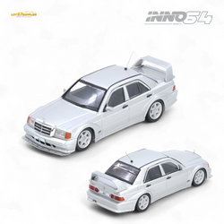 (Pre-Order) Inno64 Mercedes Benz 190E - Silver 1:64 (ONLINE ORDER ONLY)