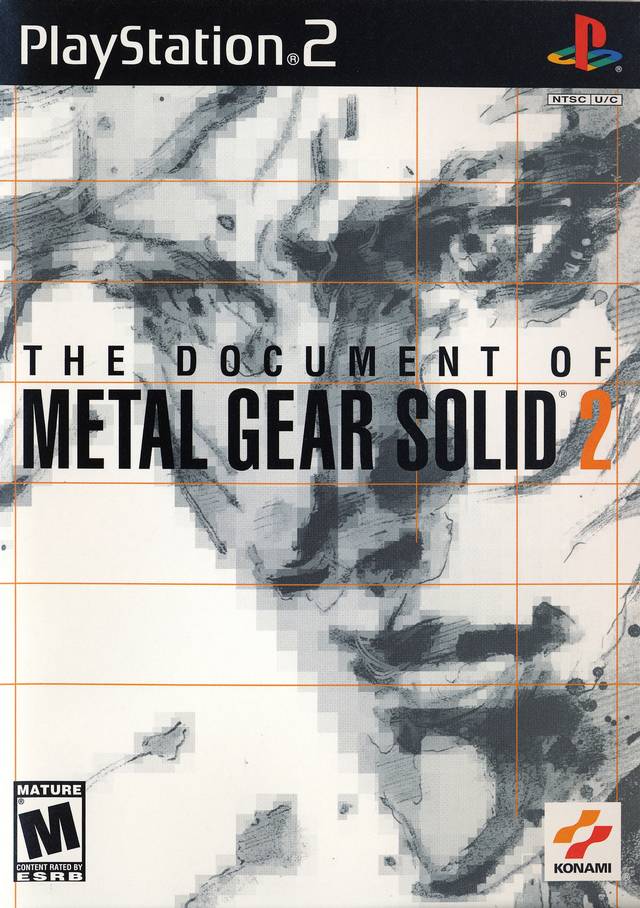 Document of Metal Gear Solid 2 (Playstation 2) (Online Order Only)