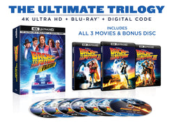 Back to the Future: The Ultimate Trilogy (4K Ultra HD + Blu-ray™ + Digital Code) [2024] (ONLINE ORDER ONLY)