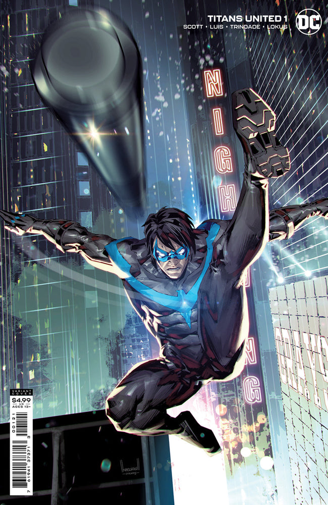 Titans United #1 (Of 7) B Kael Ngu Card Stock Variant Nightwing (09/14/2021) Dc (ONLINE ORDER ONLY)