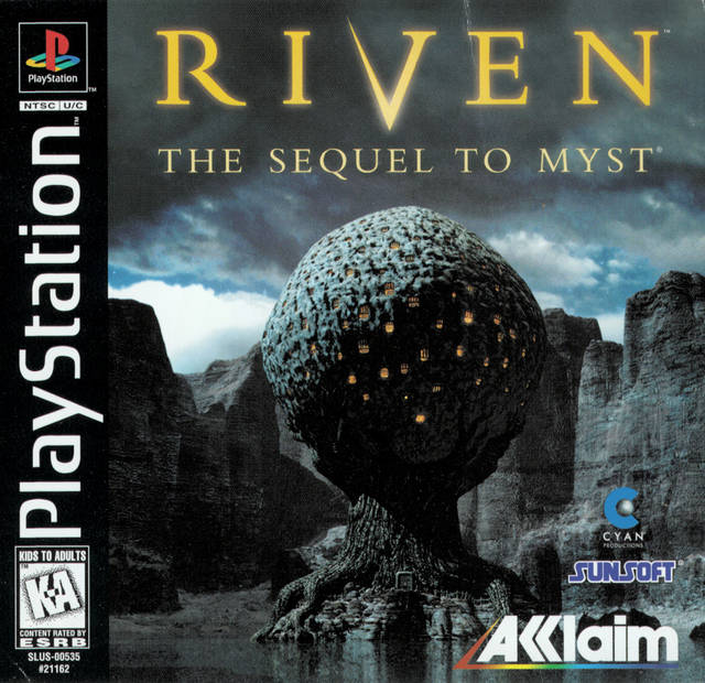 Riven: The Sequel to Myst (Playstation) (ONLINE ORDER ONLY)