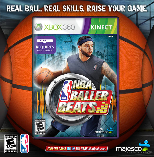 NBA Baller Beats w/ Spalding Basketball (Xbox 360) (ONLINE ORDER ONLY)
