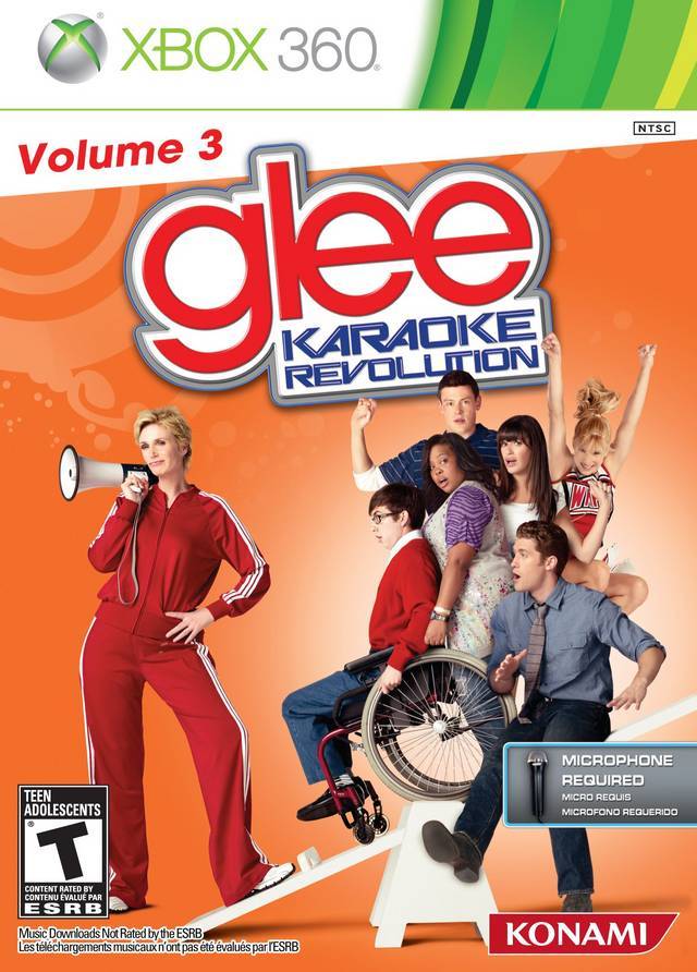 Karaoke Revolution Glee: Volume 3 (Xbox 360) (ONLINE ORDER ONLY)