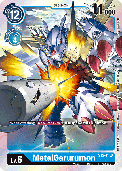 MetalGarurumon [ST2-11] (Event Pack) [Starter Deck: Cocytus Blue Promos] (ONLINE ORDER ONLY)