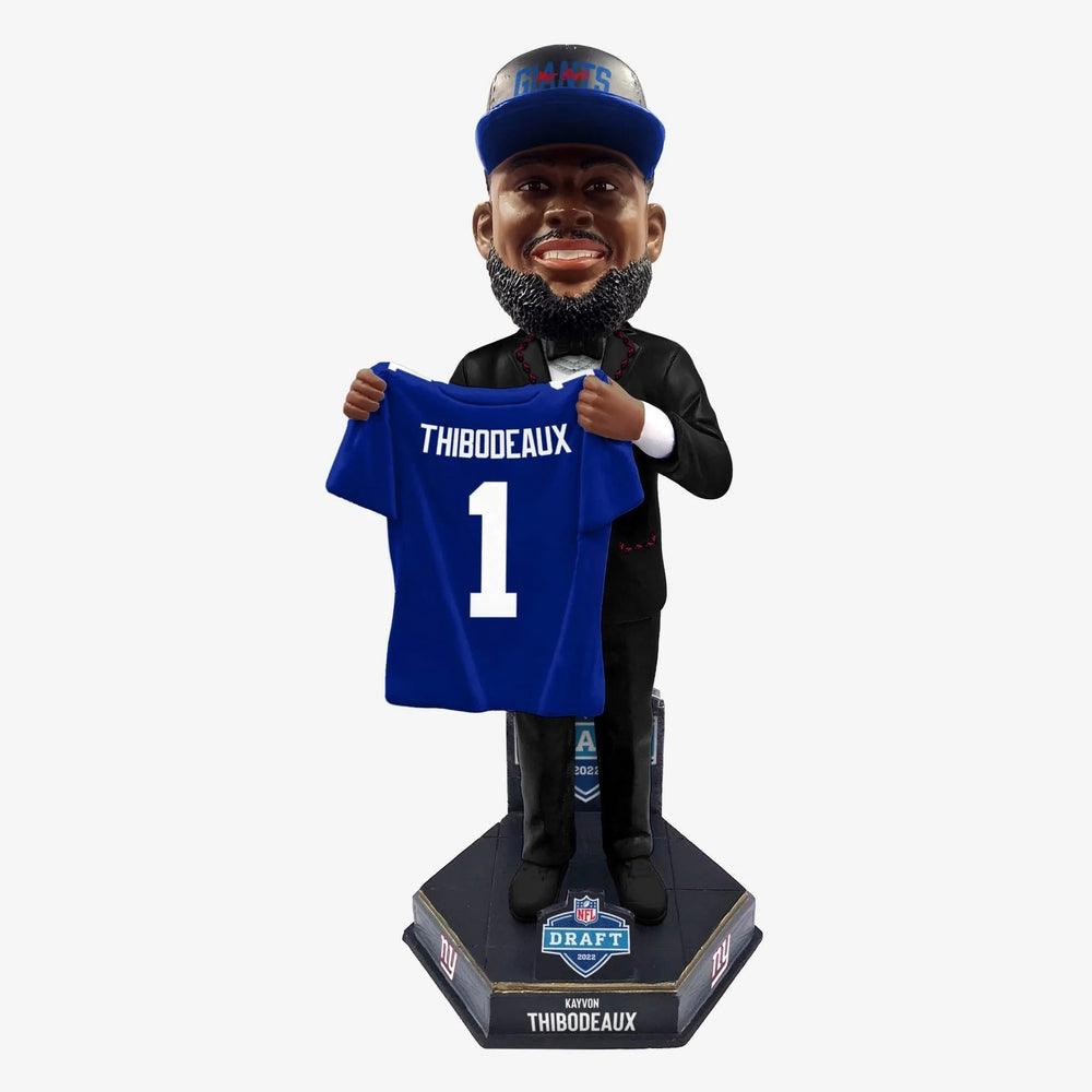 Kayvon Thibodeaux New York Giants 2022 Draft Pick No. 5 NFL Bobblehead (ONLINE ORDER ONLY)